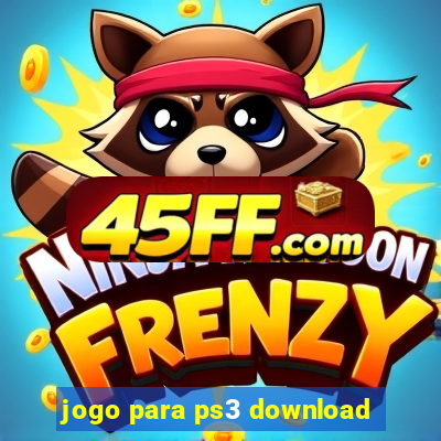 jogo para ps3 download